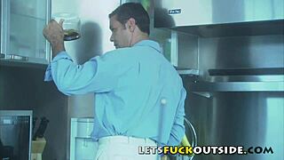 Let's fuck outside as country couple in public with big cock pounding in cosplay action!