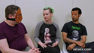 this naughty kitten feels so awkward in the asshole asylum for that intense treatment