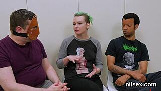 this naughty kitten feels so awkward in the asshole asylum for that intense treatment