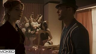 Smokin Blonde Gets Tight Pussy Pounded Hard In The 50s!