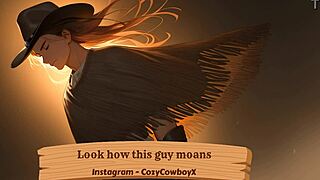 Look how this guy moans with his boyfriend in that erotic solo orgasm.