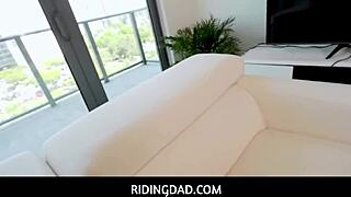 Young Hot Teen 18+ Stepdaughter Seduces Stepdaddy in Intense POV Fuck