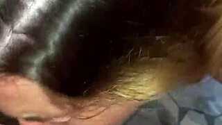 Morning Blowjob Gets Nasty With Deepthroat Cumshot Facial And Sloppy Sucking From Ebony Goddess!