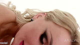 Why does kinky blonde Elen Million take black monster cock in cuckold sex?