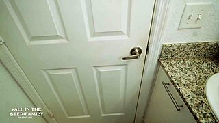 Stepmom Rushes Home to Help Stepson with Medical Issue - Kymber Leigh, But Will Her Lingerie Handjob Cure His Monster Cock?