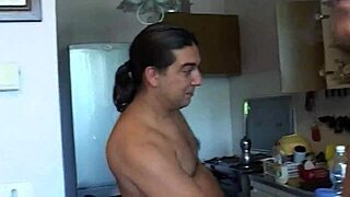 this excited old italian lady is playing with cock and toys in her hole getting all worked up 😈.