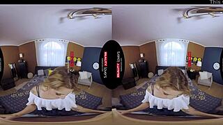 I boldly promise to fix your pussy with intense blonde blowjob and doggy style