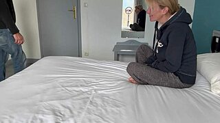 Romantic Morning Sex With Little 18+ Spanish Milf Ends in Creampie!