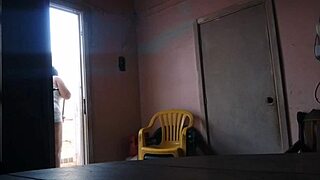 hey check this morena latina with gran culo seducing her padrastro 😏🍑