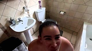 I give a pov blowjob then brush my teeth with your cum and swallow it