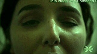 leana lovings stars in missax video with her officer step-daddy at work