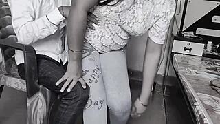 Hey, this Bengali secretary loves getting fucked by her office boss in wild roleplay 😈 Clear Hindi audio makes it super hot!