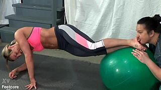 I Asked Fitness Trainer Larissa Louder to Let Me Lick and Smell Her Feet While She Tried Yoga Poses