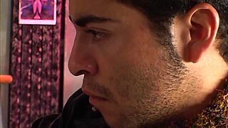 Dialogic Anal teen 18+ threesome with double penetration and blowjob action on shaved pussy.