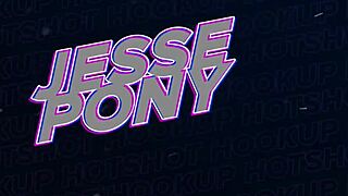 brunette jesse pony dates nade nasty for rough anal sex with rimjob and gaping