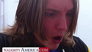 Ebony Milf Professor Takes Student Cock Deep In Pussy!