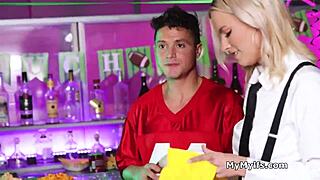 Why not freeuse and share that sexy blonde bartender?