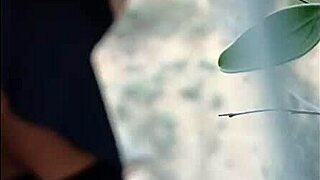 Hot slut gets creampie and spankings outdoors with shaved pussy filled up!