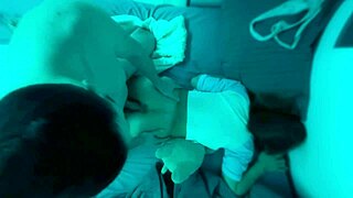 muscular bbc duo asante teams up for an intense performance session