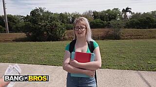 Bangbros - Annie Archer Gets Her Tight Asshole Stretched By The Biggest Cock She Has Ever Seen