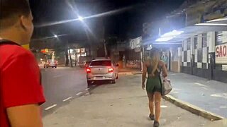 Feeling Intense Passion as the Wife Gets Followed and Ends Up Giving In to a Stranger's Desires