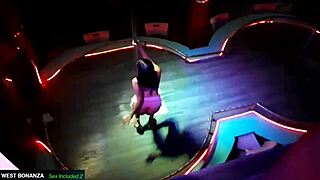 Coworker blowjob 3 - topless dance and lick her tight pussy now!