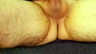 Guy masturbates with sex doll in homemade solo session. He enjoys the intimate experience fully.