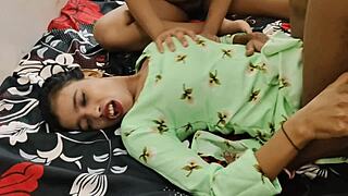 Best threesome with komal and neha getting wild alone in the room for furious fun