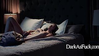 so lulu chu is lying awake fantasizing about sneaking into that taboo threesome group sex happening next door