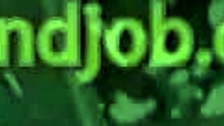 Asian Babe Gives Handjob In Lingerie