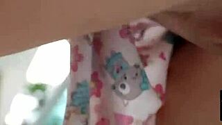 safada brunette gives natural blowjob and takes cum in mouth pov