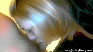 so this pretty amateur italian wife gives her husband a casual blowjob in homemade retro style