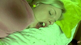 slim boy fingers and fucks horny teen herania ts shaved tight ass in doggystyle position
