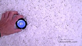 sexy tattooed blonde girl auditions for modeling job. she gets close up pov fucking in missionary during interview.