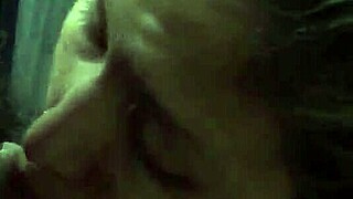 Hey, check out this Latina maid gagging on a big cock in part 1