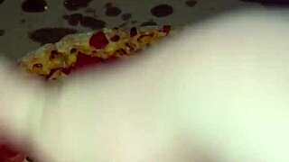 saudi arabian snowwhite in los angeles shares her kinky fetish compilation with food like pizza and chocolate ice cream for teen masturbation.