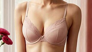 ai girls model cute lingerie and barefoot panties in slutty underwear display