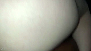 I'm pounding her tight shaved teen ass in hardcore anal. She takes my dick like a pro until orgasmic creampie.