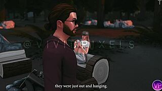 horny old dad fucks his step daughters best friend during camp trip with big ass blonde facial