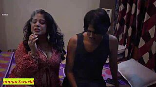 Indian neighbour aunty has hardcore sex with clear dirty talking