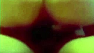 Hot Babe Rubs Pussy While Riding Huge Dick for Wet Orgasm