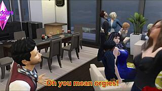 Sims 4 Cuckolding Story Unfolds in Episode 4 with Wild Party Scenes