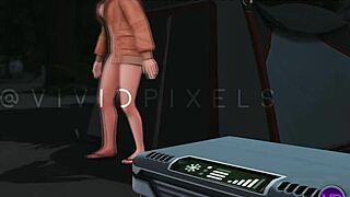 horny old dad fucks his step daughters best friend during camp trip with big ass blonde facial