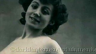 Her quim feels so good in vintage group blowjob