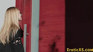 whoa this blonde hottie is fingering her pussy in hardcore teen masturbation scene 😘