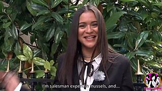 Stunning slut Alice Axx takes deep anal with hairy pussy and big natural tits