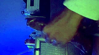 wife caught with big black cock decides to swallow or fuck it