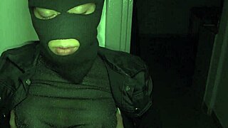 I spot the thief in my house and punish her with rough anal pounding