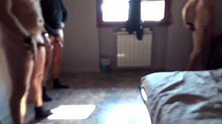 Intense Emotions as Italian Milf Whore Enjoys Garden Orgy