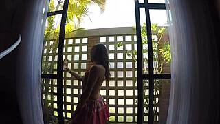 These redhead wives turn voyeur at the Julina party spotting the big cock and diving in with double blowjobs.